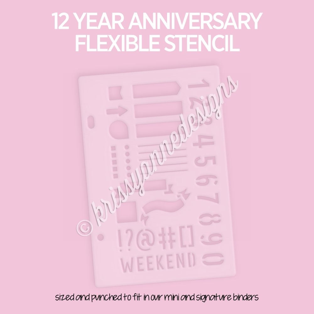 Acrylic Stencil