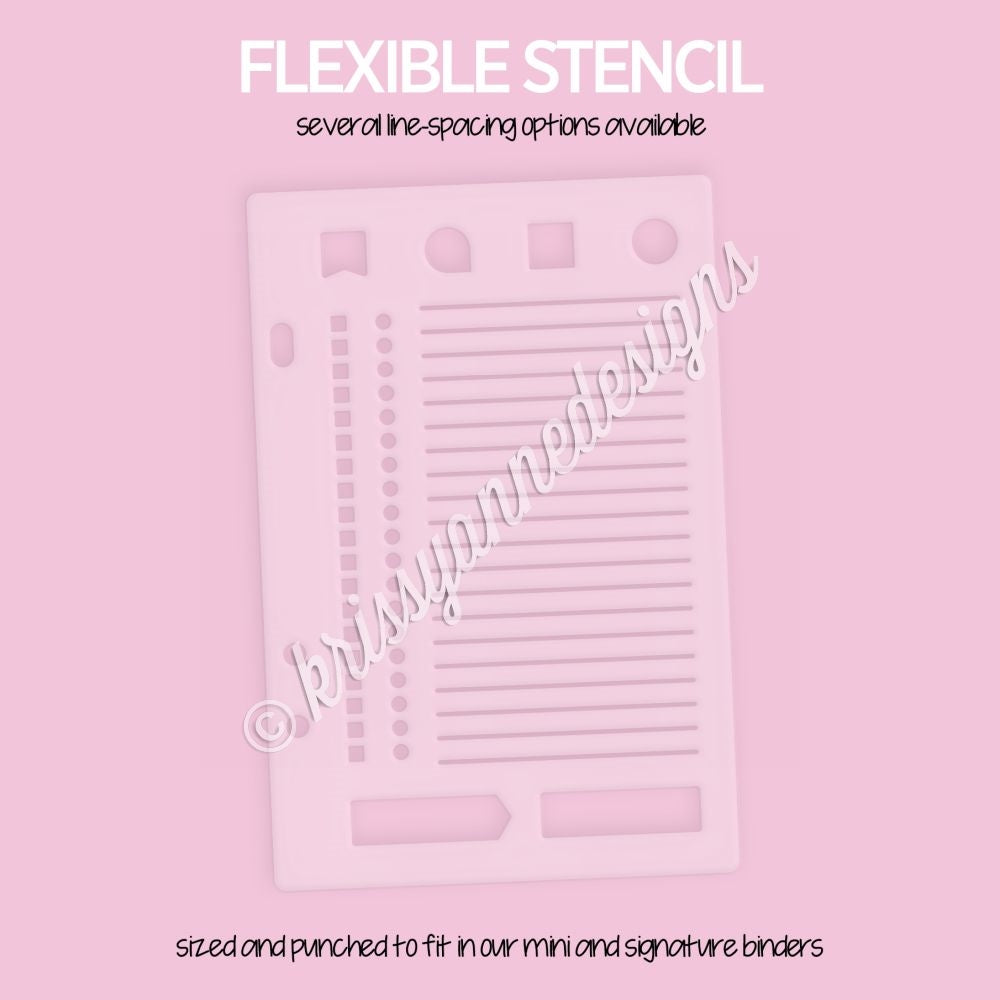 Acrylic Stencil