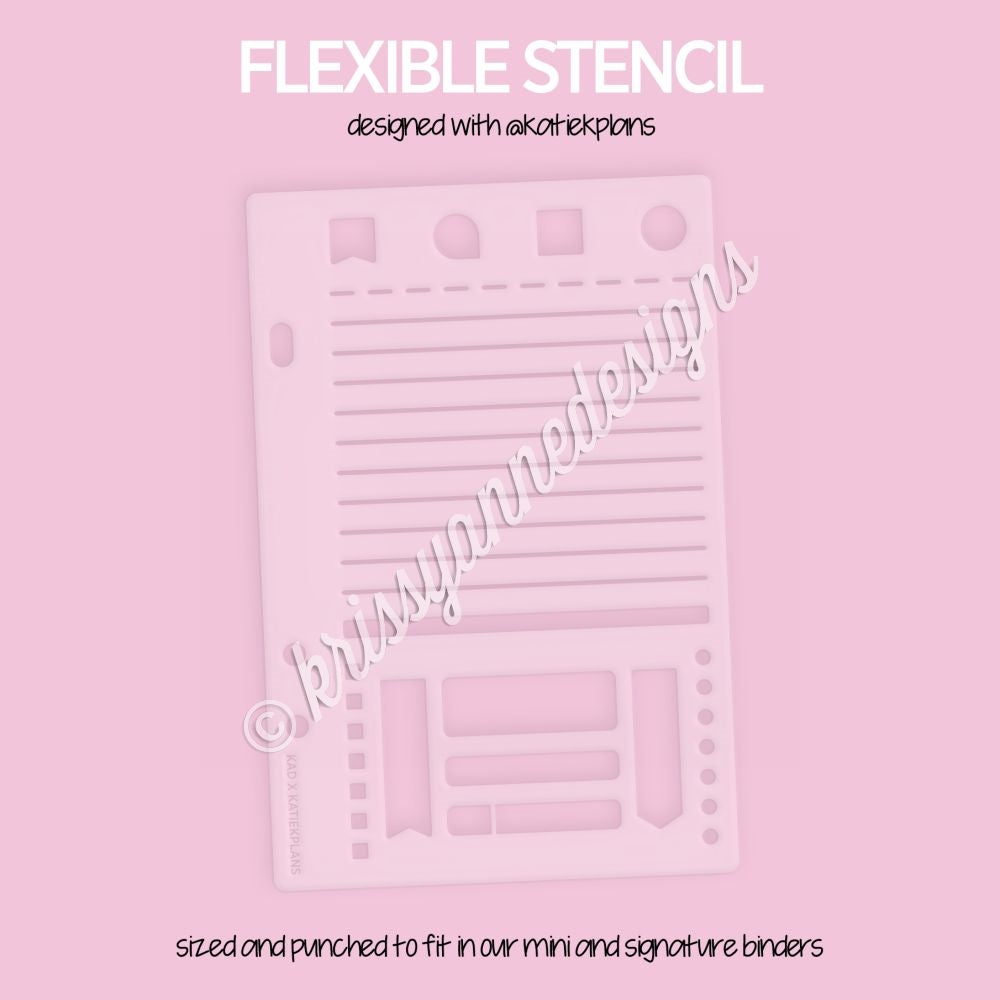 Acrylic Stencil