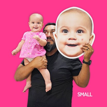 Extra Large Head on Foam Board