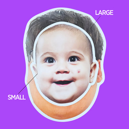 Extra Large Head on Foam Board
