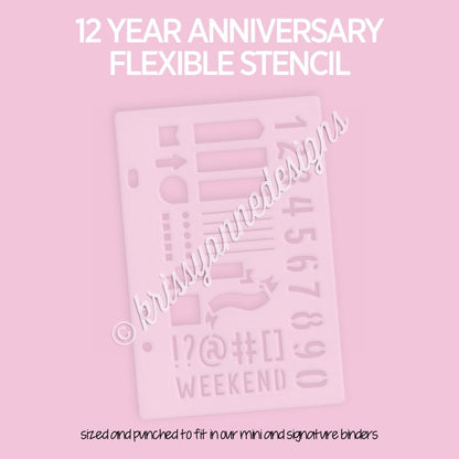 Acrylic Stencil