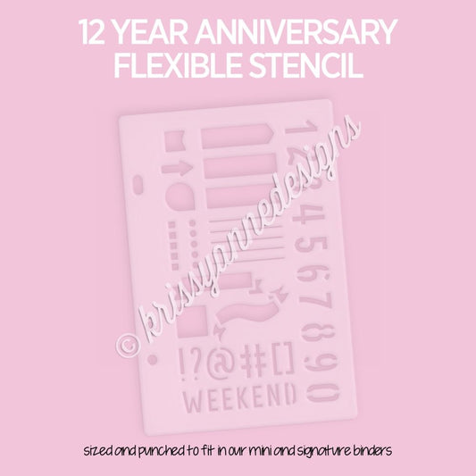 Acrylic Stencil