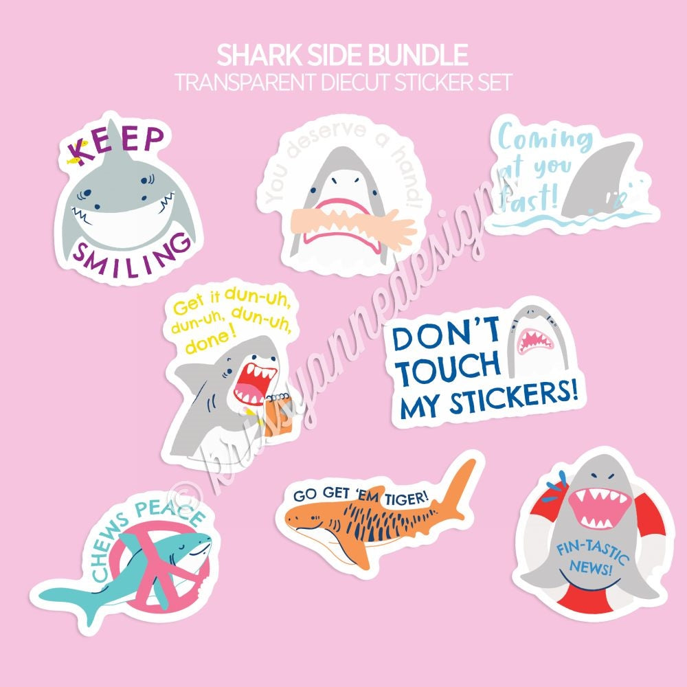 Transparent Vinyl Decal Stickers